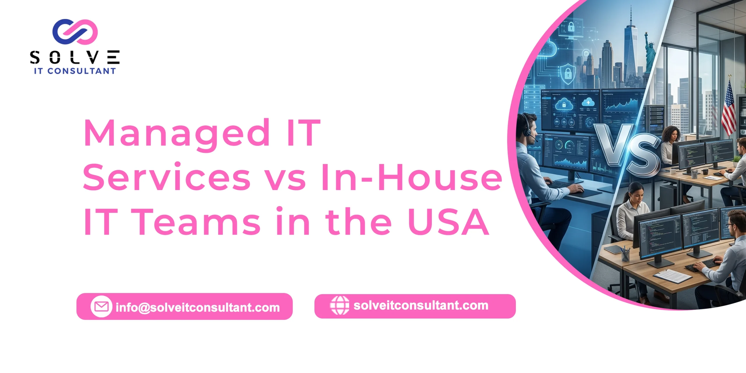 Managed IT Services vs In-House IT Teams in the USA
